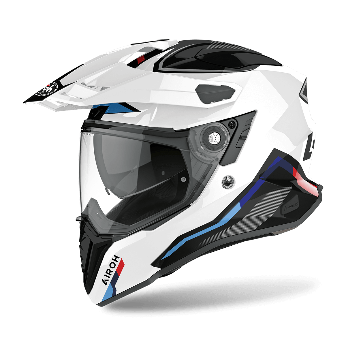 Helmet Commander Factor White Gloss